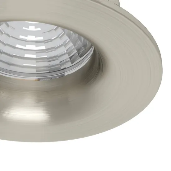 Eglo Saliceto matt nikkel LED mennyezetbe építhető lámpa szett (EG-902279) LED 3 izzós IP20