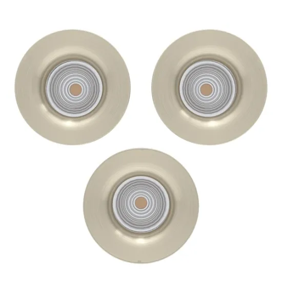 Eglo Saliceto matt nikkel LED mennyezetbe építhető lámpa szett (EG-902279) LED 3 izzós IP20