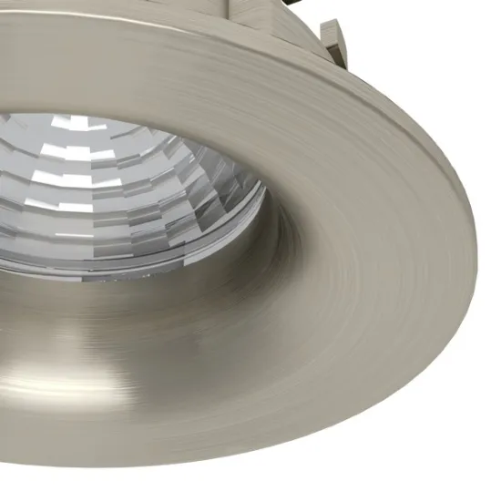 Eglo Saliceto matt nikkel LED mennyezetbe építhető lámpa (EG-902331) LED 1 izzós IP20