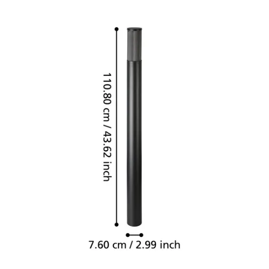 Eglo Salle fekete kültéri állólámpa (EG-901035) E27 1 izzós IP54