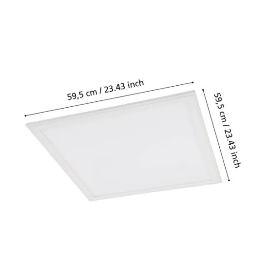 Eglo Salobrena 1 fehér LED mennyezeti lámpa (EG-32813) LED 1 izzós IP20