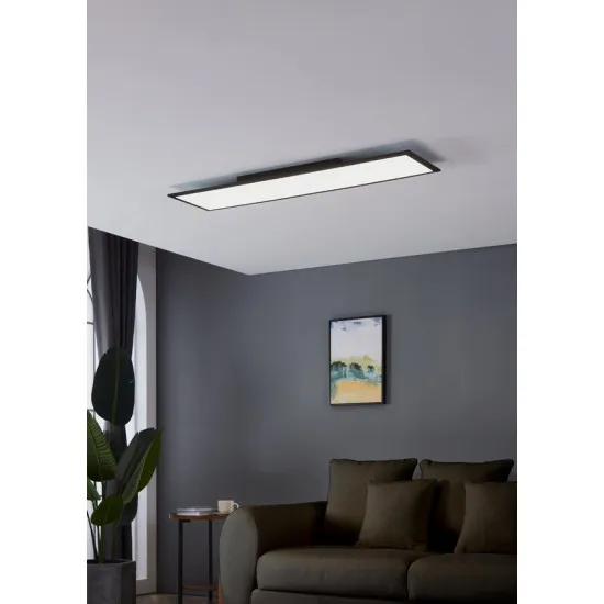 Eglo Salobrena 1 fekete LED mennyezeti lámpa (EG-900821) LED 1 izzós IP20