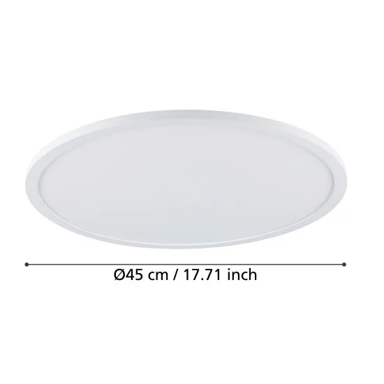 Eglo Sarsina-Z fehér LED mennyezeti lámpa (EG-900758) LED 1 izzós IP20