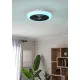 Eglo Sayulita 1 fehér-fekete LED mennyezeti ventilátoros lámpa (EG-35216) LED 2 izzós IP20