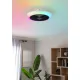 Eglo Sayulita 1 fehér-fekete LED mennyezeti ventilátoros lámpa (EG-35216) LED 2 izzós IP20