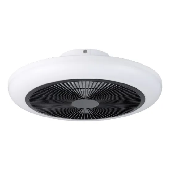 Eglo Sayulita 1 fehér-fekete LED mennyezeti ventilátoros lámpa (EG-35216) LED 2 izzós IP20