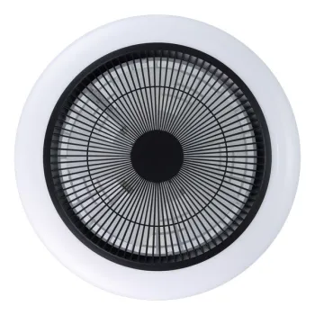 Eglo Sayulita 1 fehér-fekete LED mennyezeti ventilátoros lámpa (EG-35234) LED 1 izzós IP20