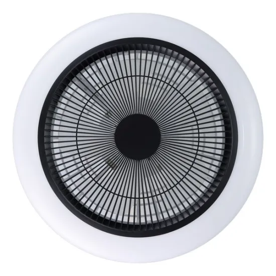 Eglo Sayulita 1 fehér-fekete LED mennyezeti ventilátoros lámpa (EG-35234) LED 1 izzós IP20