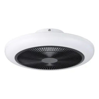 Eglo Sayulita 1 fehér-fekete LED mennyezeti ventilátoros lámpa (EG-35234) LED 1 izzós IP20