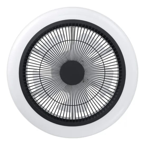 Eglo Sayulita fehér-fekete LED mennyezeti ventilátoros lámpa (EG-35198) LED 1 izzós IP20