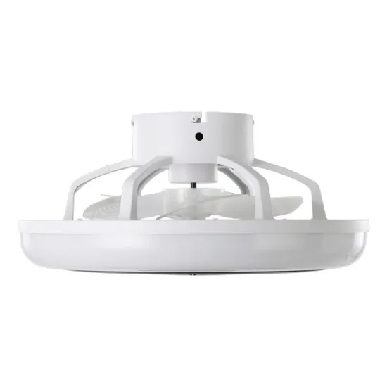 Eglo Sayulita fehér-fekete LED mennyezeti ventilátoros lámpa (EG-35198) LED 1 izzós IP20