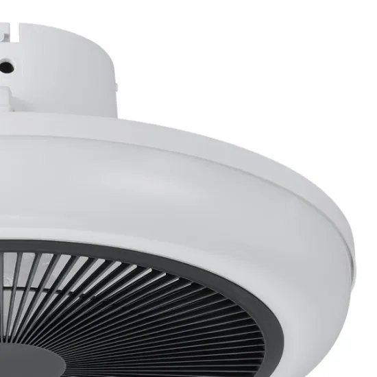 Eglo Sayulita fehér-fekete LED mennyezeti ventilátoros lámpa (EG-35198) LED 1 izzós IP20