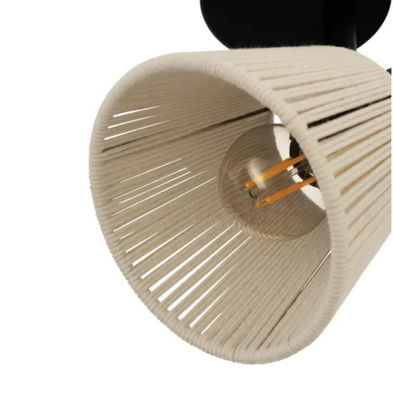 Eglo Seagard fekete fali spotlámpa (EG-44138) E14 1 izzós IP20