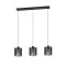 Eglo Segovia fekete függesztett lámpa (EG-900738) E27 3 izzós IP20
