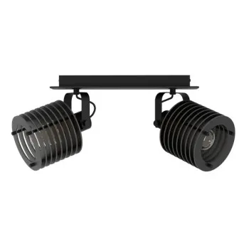 Eglo Segovia fekete mennyezeti spotlámpa (EG-900741) E27 2 izzós IP20