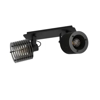 Eglo Segovia fekete mennyezeti spotlámpa (EG-900741) E27 2 izzós IP20