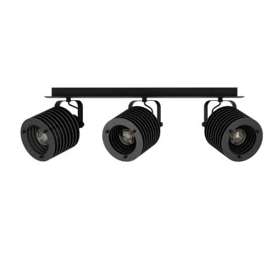 Eglo Segovia fekete mennyezeti spotlámpa (EG-900742) E27 3 izzós IP20