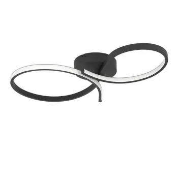 Eglo Serpins fekete LED mennyezeti lámpa (EG-901266) LED 1 izzós IP20