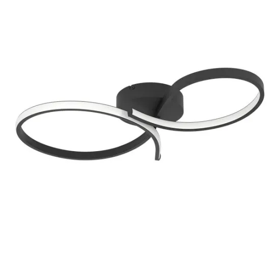 Eglo Serpins fekete LED mennyezeti lámpa (EG-901266) LED 1 izzós IP20