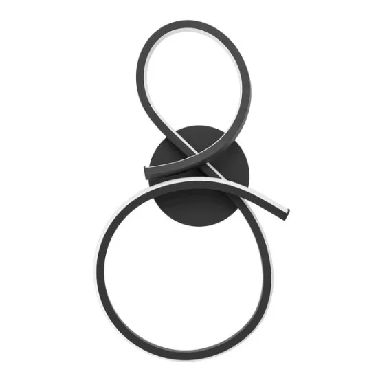 Eglo Serpins fekete LED fali lámpa (EG-901268) LED 1 izzós IP20