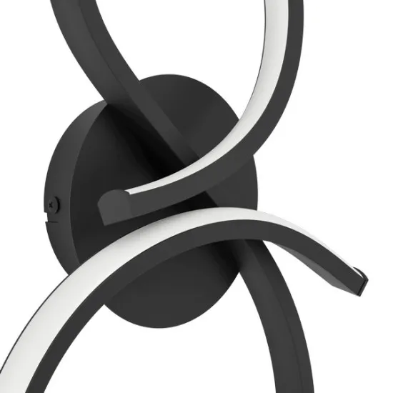 Eglo Serpins fekete LED fali lámpa (EG-901268) LED 1 izzós IP20