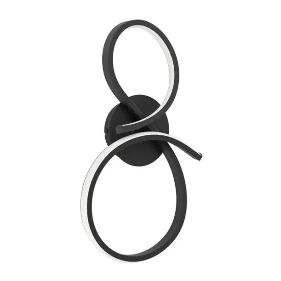 Eglo Serpins fekete LED fali lámpa (EG-901268) LED 1 izzós IP20