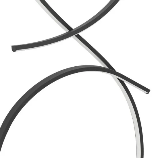 Eglo Serpins fekete LED állólámpa (EG-901271) LED 1 izzós IP20