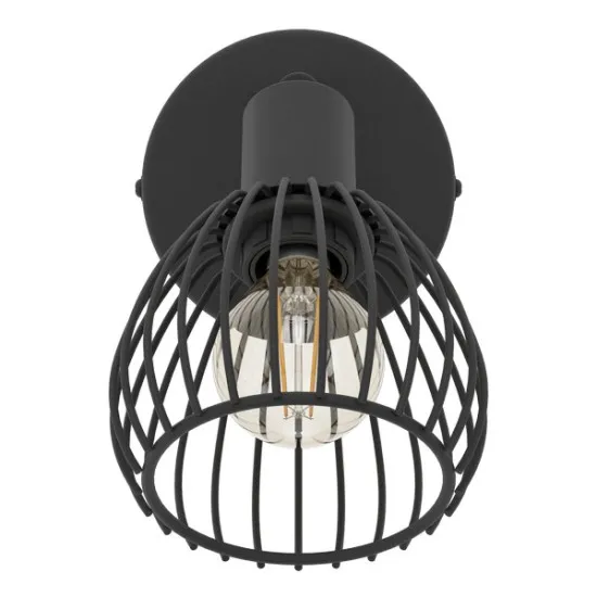 Eglo Sonnino fekete fali spotlámpa (EG-901038) E14 1 izzós IP20