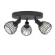 Eglo Sonnino fekete mennyezeti spotlámpa (EG-901041) E14 3 izzós IP20