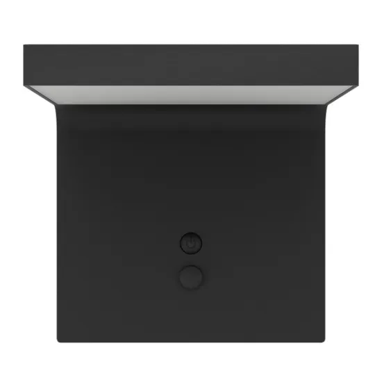 Eglo Spiante fekete LED napelemes kültéri fali lámpa (EG-901082) SOLAR-LED 1 izzós IP44