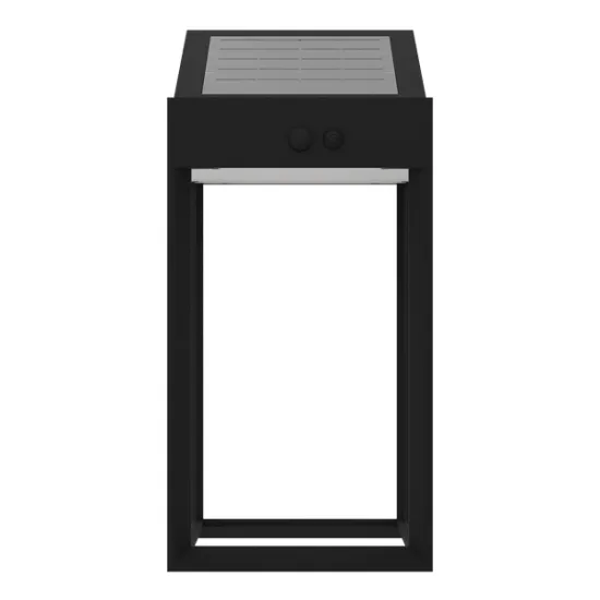 Eglo Suzzara fekete LED napelemes kültéri fali lámpa (EG-901083) SOLAR-LED 1 izzós IP44