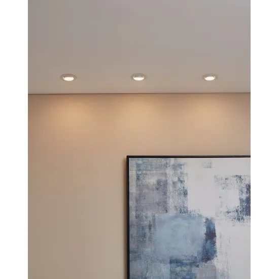 Eglo Tedo fehér mennyezetbe építhető lámpa szett (EG-31683) GU10 3 izzós IP20