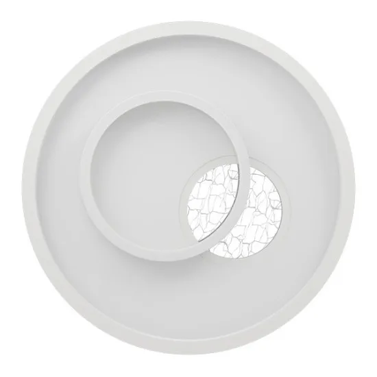 Eglo Tiriolo fehér-ezüst LED fali/mennyezeti lámpa (EG-901246) LED 2 izzós IP20