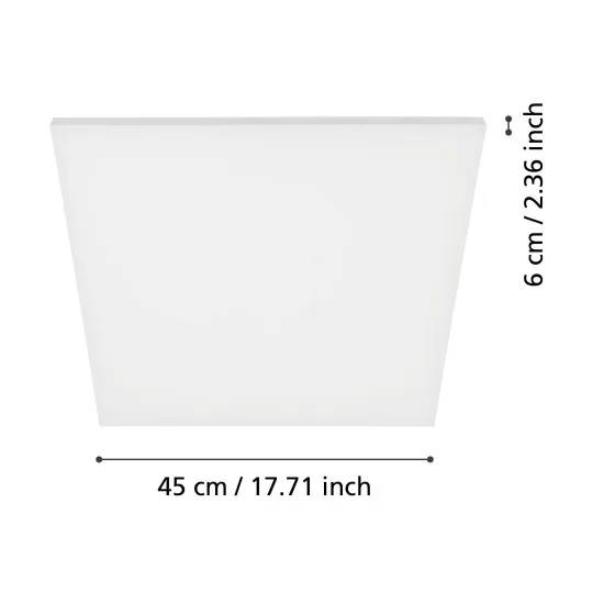 Eglo Turcona fehér LED mennyezeti lámpa (EG-98902) LED 1 izzós IP20