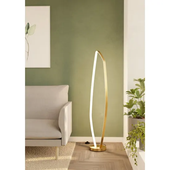 Eglo Vallerosa sárgaréz LED állólámpa (EG-900919) LED 1 izzós IP20