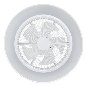 Eglo Vallonia 1 matt fehér LED mennyezeti ventilátoros lámpa (EG-35218) LED 2 izzós IP20
