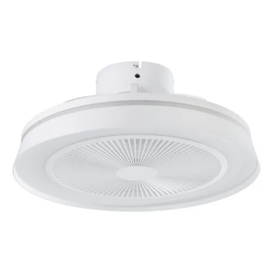 Eglo Vallonia 1 matt fehér LED mennyezeti ventilátoros lámpa (EG-35218) LED 2 izzós IP20