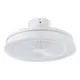 Eglo Vallonia 1 matt fehér LED mennyezeti ventilátoros lámpa (EG-35218) LED 2 izzós IP20