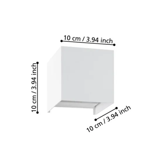 Eglo Valmontone fehér LED fali lámpa (EG-901051) LED 2 izzós IP20