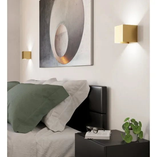 Eglo Valmontone sárgaréz LED fali lámpa (EG-901091) LED 2 izzós IP20