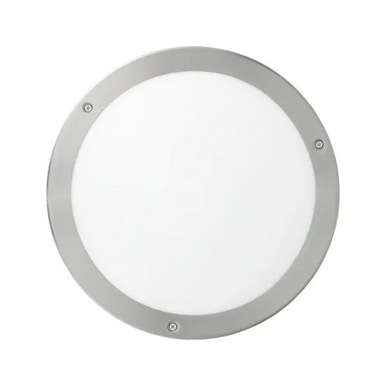 Eglo Vento 1 nemesacél LED kültéri fali/mennyezeti lámpa (EG-94121) LED 1 izzós IP44