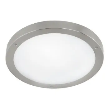 Eglo Vento 1 nemesacél LED kültéri fali/mennyezeti lámpa (EG-94121) LED 1 izzós IP44
