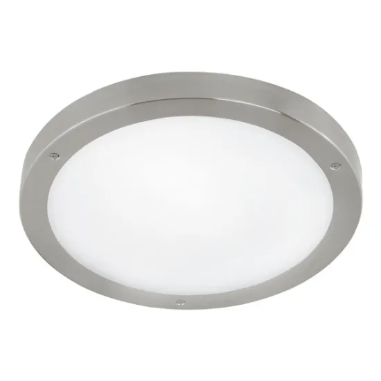 Eglo Vento 1 nemesacél LED kültéri fali/mennyezeti lámpa (EG-94121) LED 1 izzós IP44