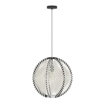 Eglo Waverton fekete függesztett lámpa (EG-44006) E27 1 izzós IP20