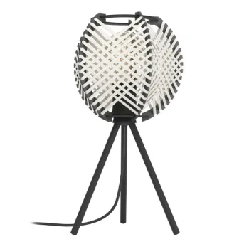 Eglo Waverton fekete asztali lámpa (EG-44008) E27 1 izzós IP20