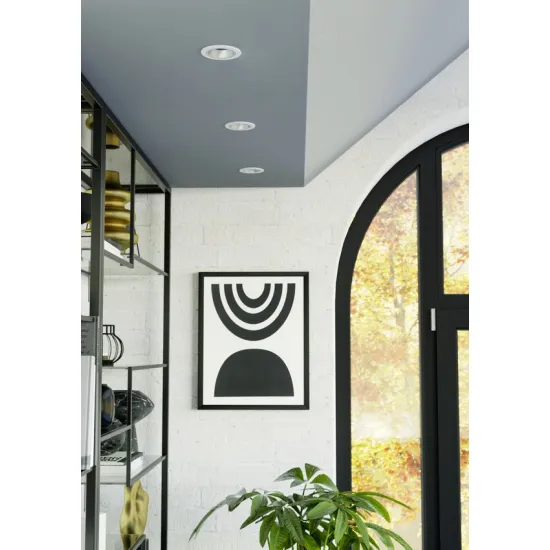 Eglo Yebra fehér fürdőszobai LED mennyezetbe építhető lámpa (EG-902297) LED 1 izzós IP44