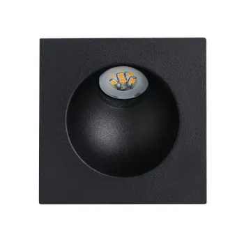 Eglo Zarate fekete LED lépcsővilágító lámpa (EG-900251) LED 1 izzós IP20