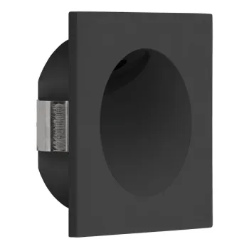 Eglo Zarate fekete LED lépcsővilágító lámpa (EG-900251) LED 1 izzós IP20