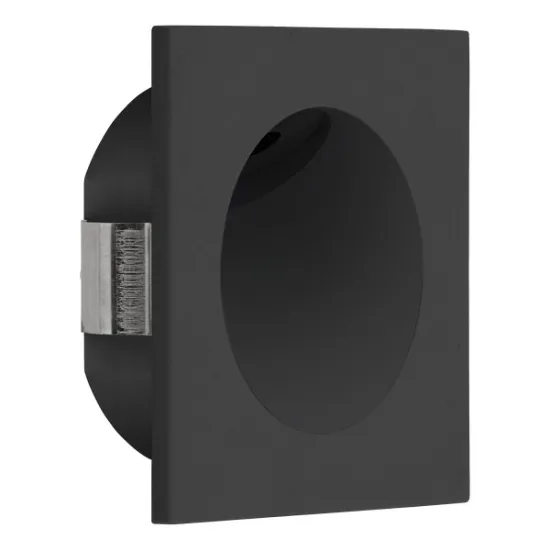 Eglo Zarate fekete LED lépcsővilágító lámpa (EG-900251) LED 1 izzós IP20