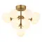 Globo Grappy arany-opál mennyezeti lámpa (GLO-56143-13GD) G9 13 izzós IP20